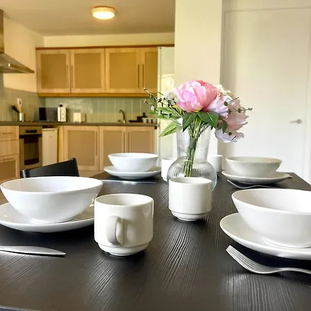 Apartment Comfortable 2-bedroom Near Airport *