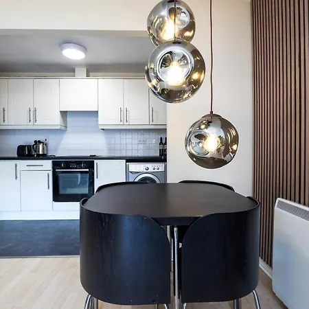Apartment Scandinavian-inspired 2bed Near River Liffey